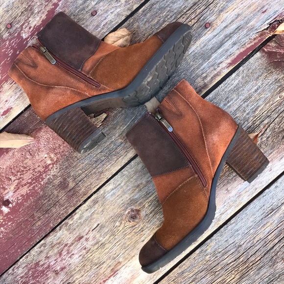 🍀🌸 Earth Malta Sued Ankle Booty🌸🍀